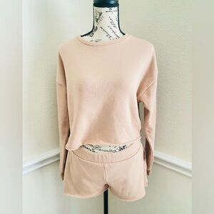 Colsie blush pink matching set XS